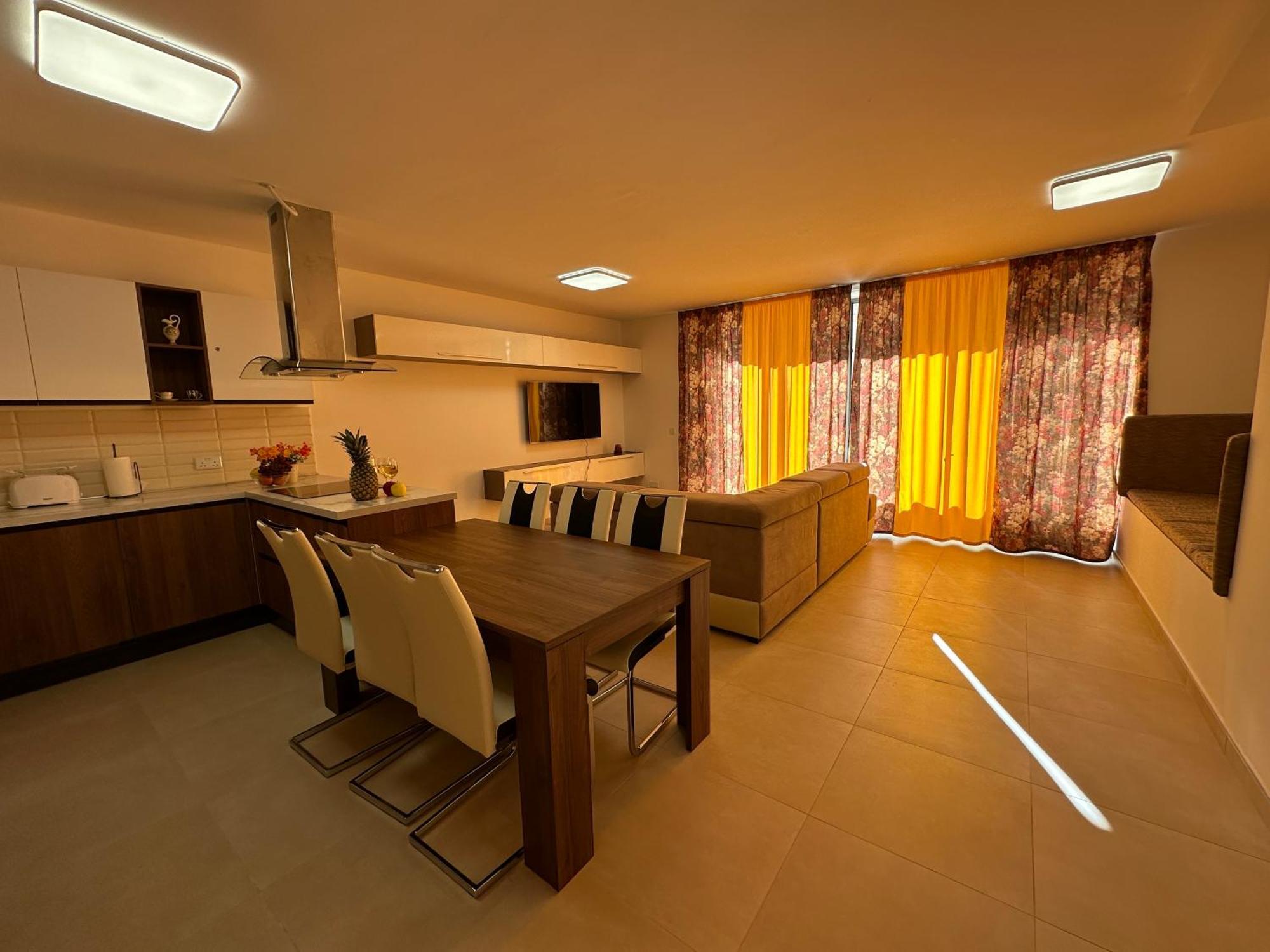New, Airy And Spacious Apartment In Mellieħa Exterior foto